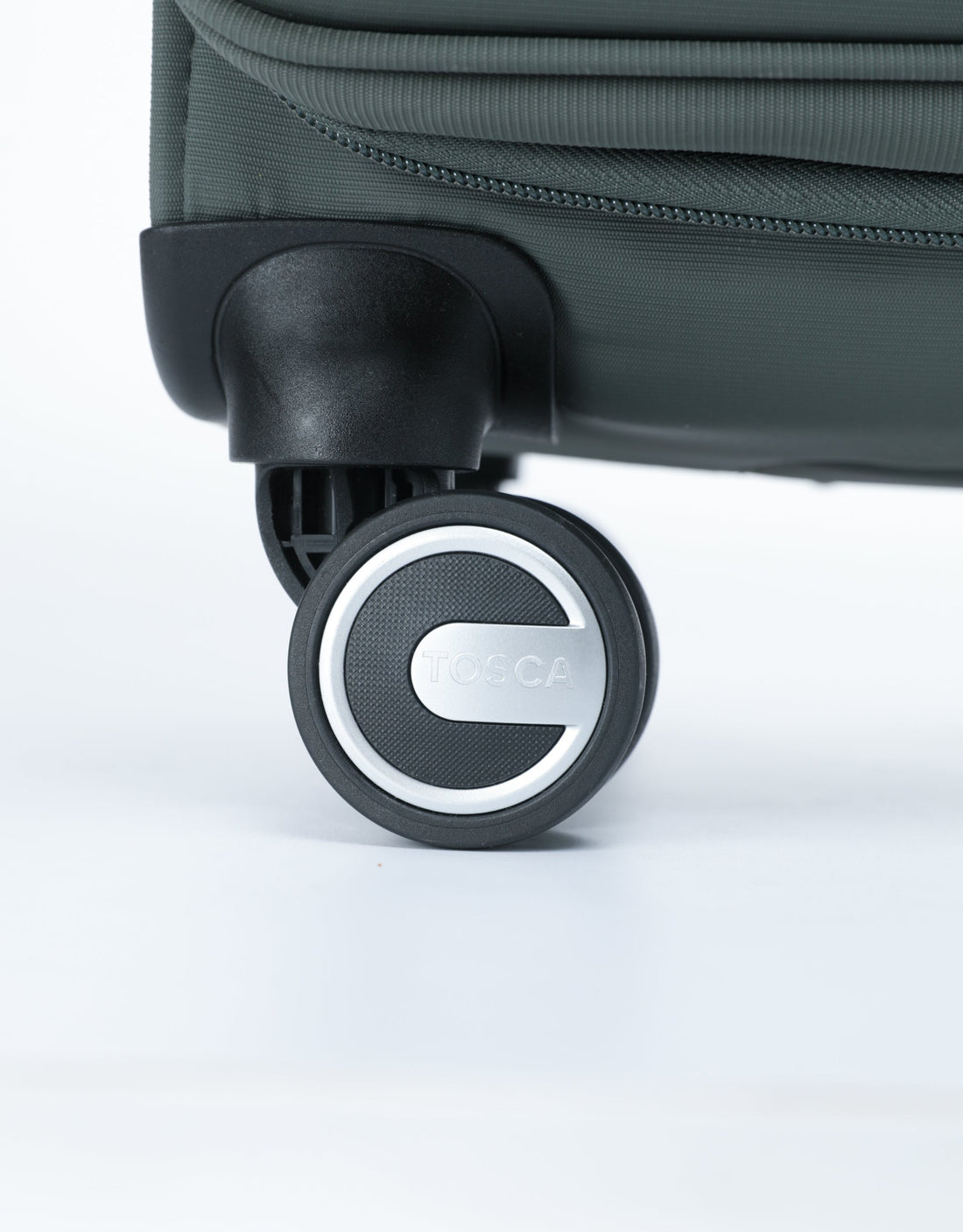 Tosca - Grange TCA752 55cm Premium Carry On Suitcase - Cyphress Green