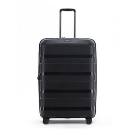 Tosca - Comet 29in Large 4 Wheel Hard Suitcase - Black - 0