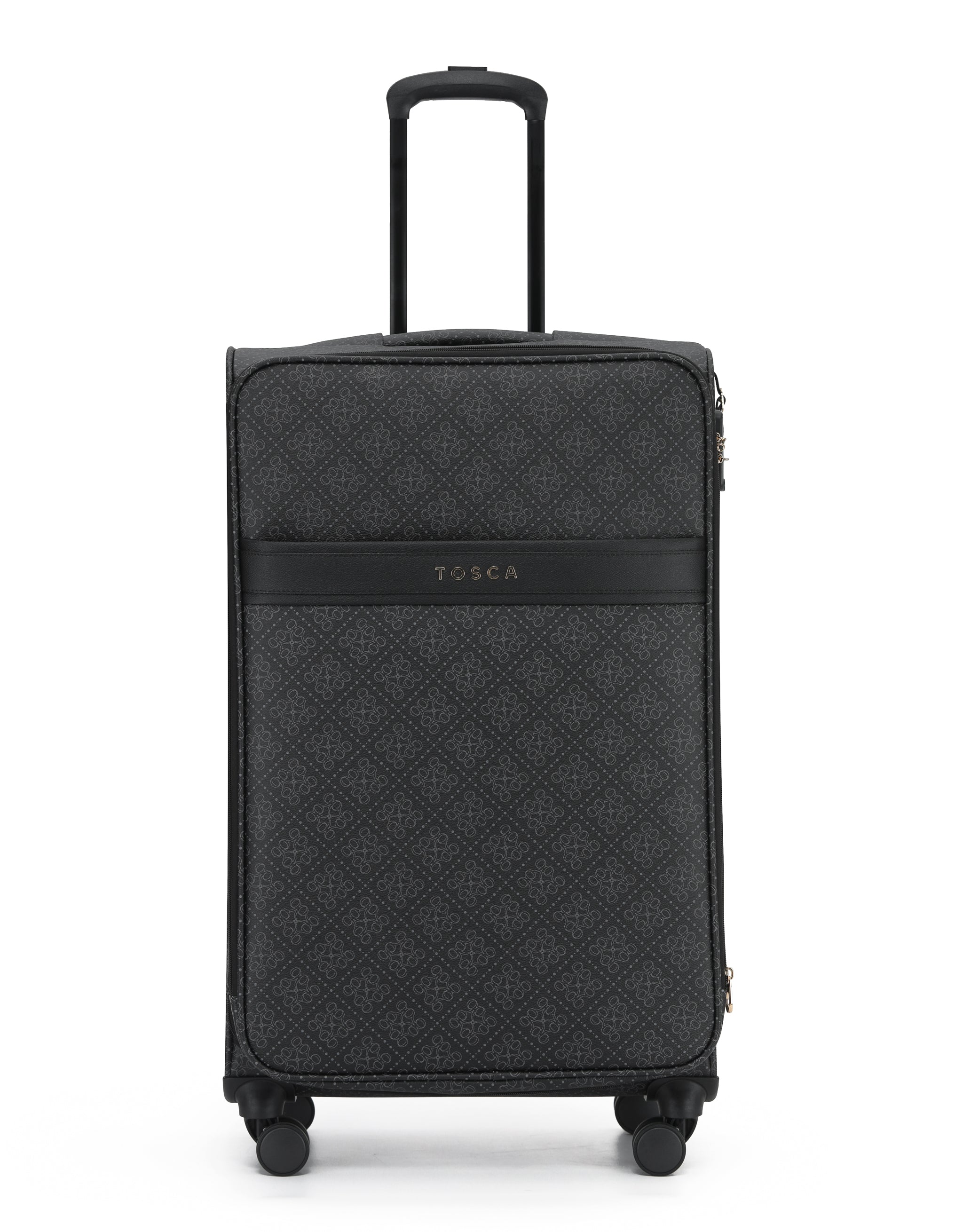Tosca - Willow Set of 3 (L-M-S) Suitcases - Caviar