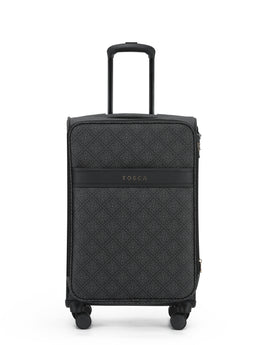 Tosca - Willow 66cm Fashion Medium Suitcase Spinner - Caviar