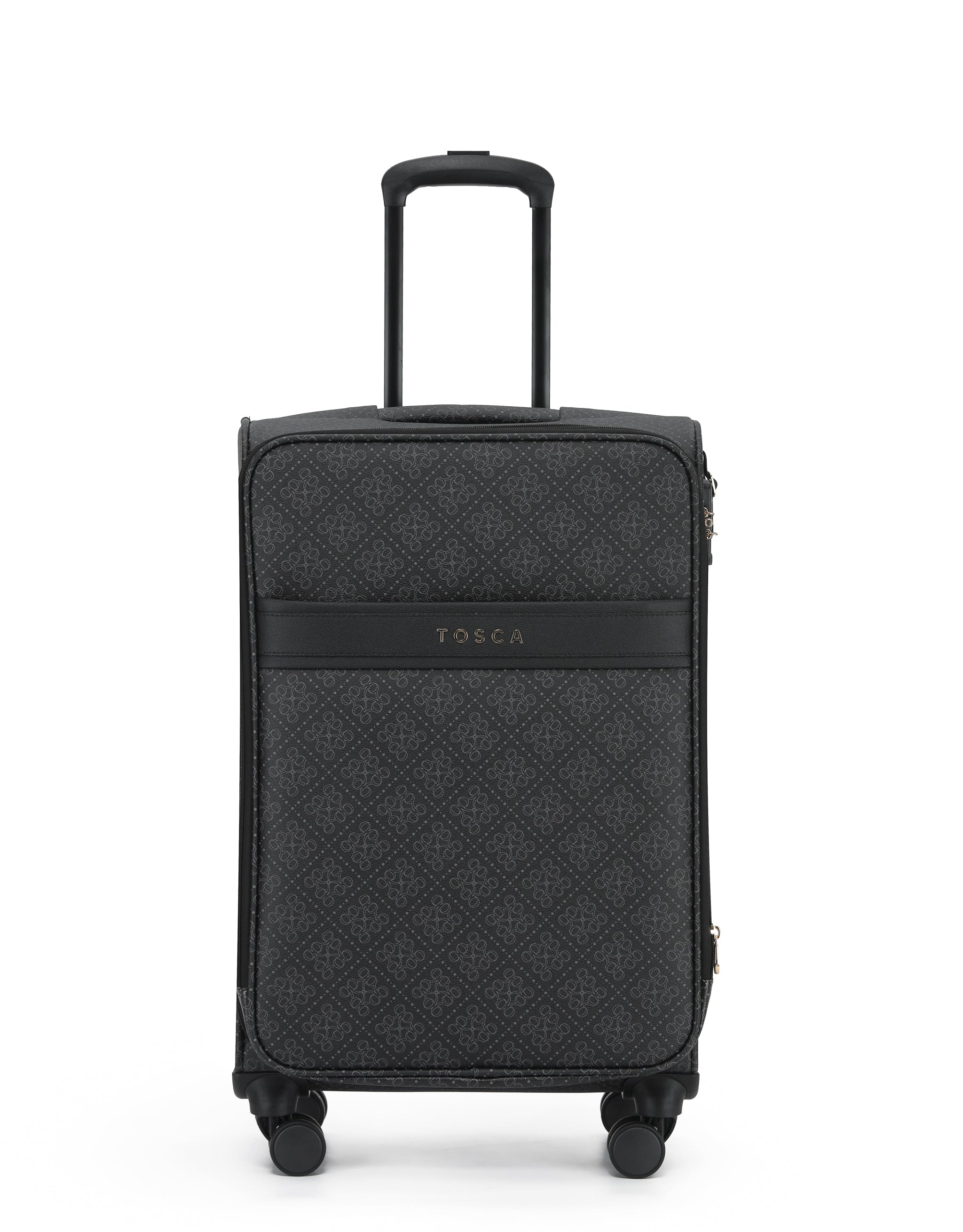 Tosca - Willow Set of 3 (L-M-S) Suitcases - Caviar