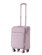 Tosca - Willow 55cm Fashion Carry on Suitcase Spinner - Misty Rose