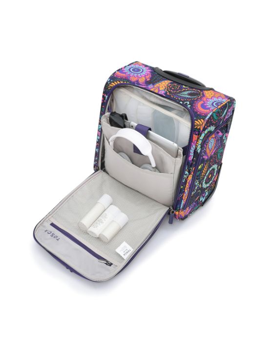 Tosca - AIR5055 Underseat Trolley Case - Paisley