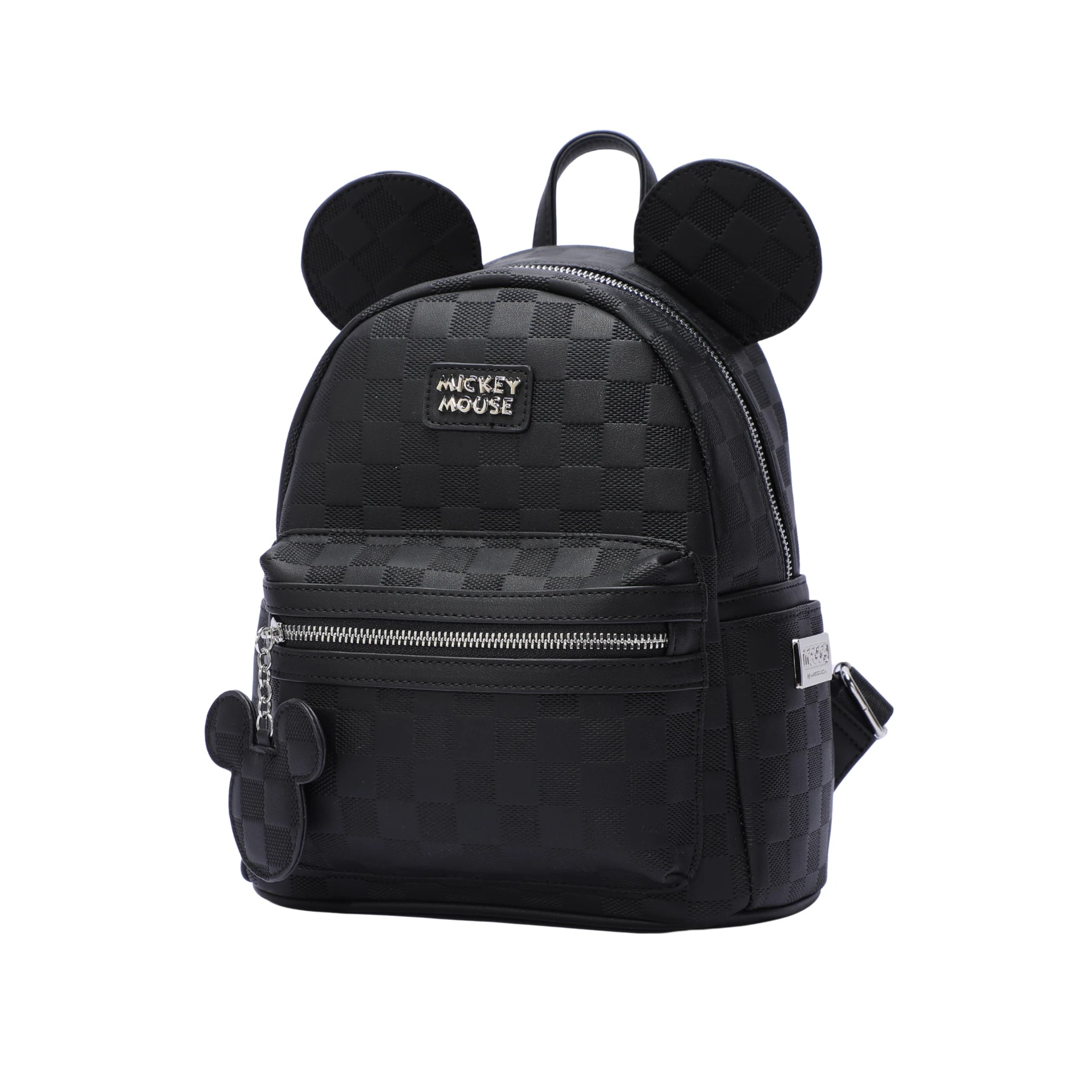 Disney - DIS383 Mickey Deluxe PU Backpack - Black