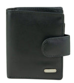 Franco Bonini - 2905 Small Tab ladies leather wallet - Black