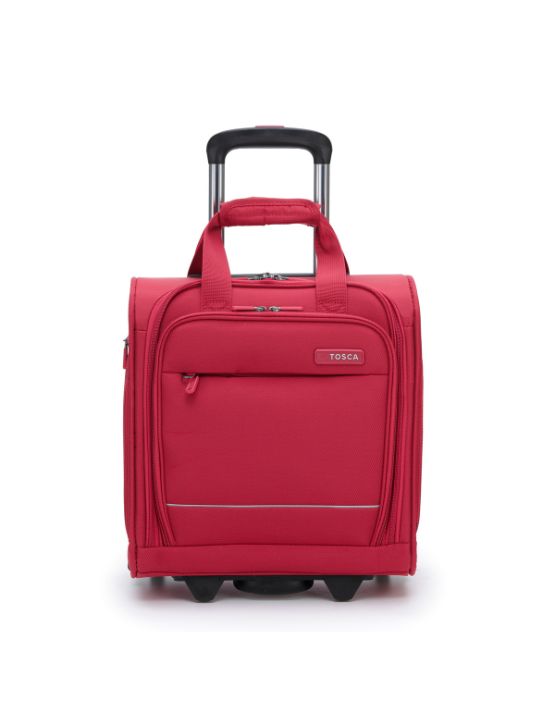 Tosca - AIR5055 Underseat Trolley case - Red