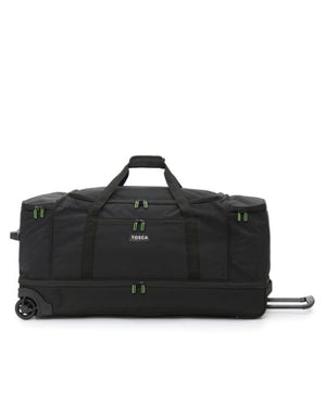 Tosca - TCA798TWJ-A 85cm Wheeled Split Compartment Duffle - Black/Grey/Lime