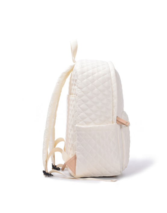 Tosca - MET981 Metro Fashion Quilted15in Laptop backpack - Mushroom - 0