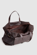 Colorado - 13814 Soft Weekender Leather duffle - Brown