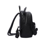 Disney - DIS383 Mickey Deluxe PU Backpack - Black