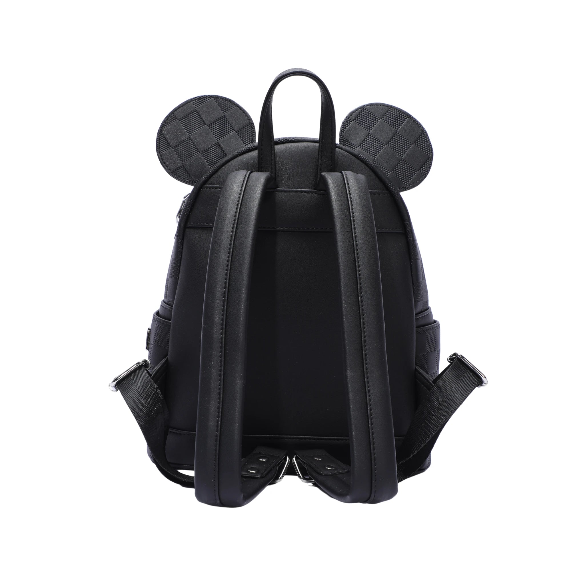 Disney - DIS383 Mickey Deluxe PU Backpack - Black