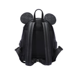 Disney - DIS383 Mickey Deluxe PU Backpack - Black