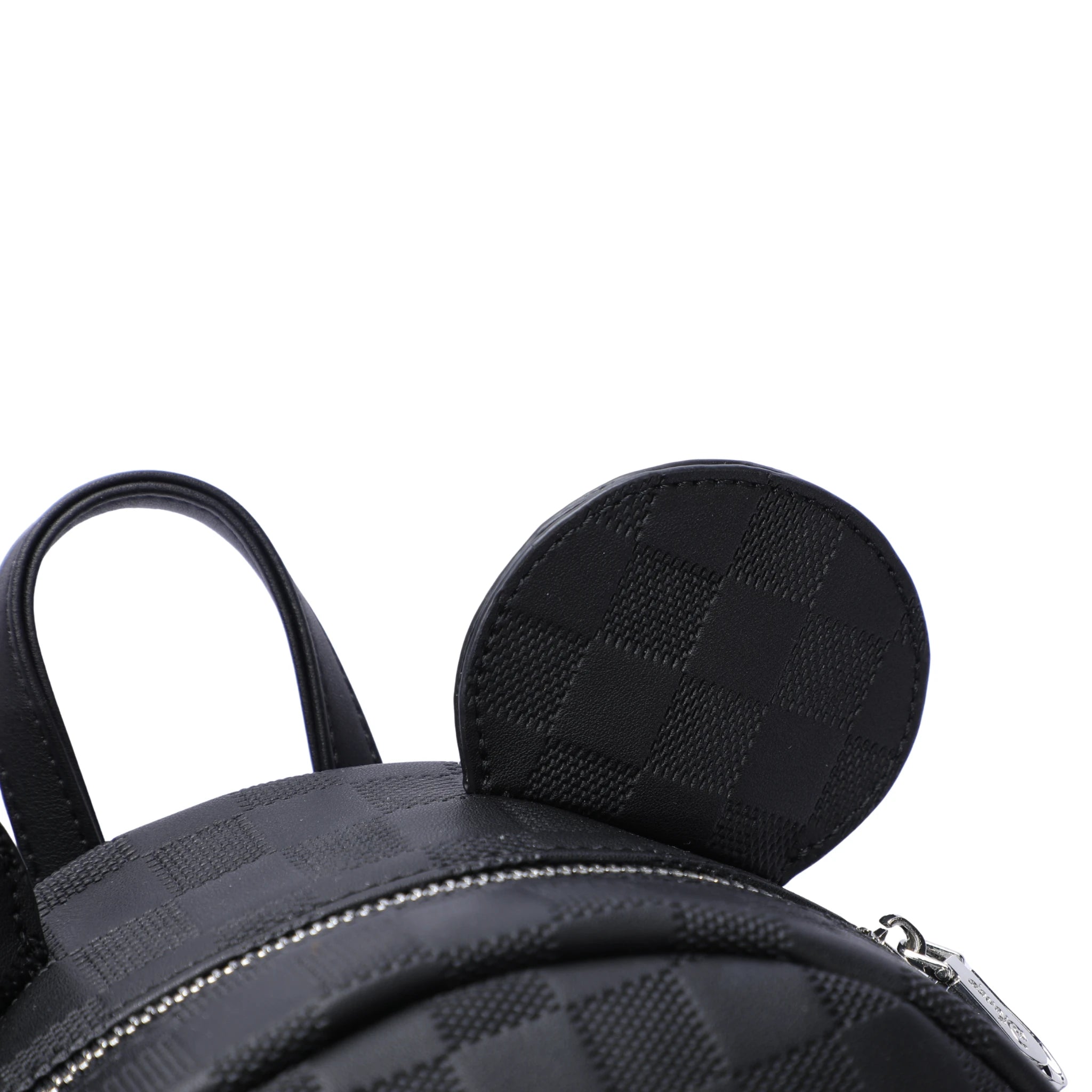 Disney - DIS383 Mickey Deluxe PU Backpack - Black