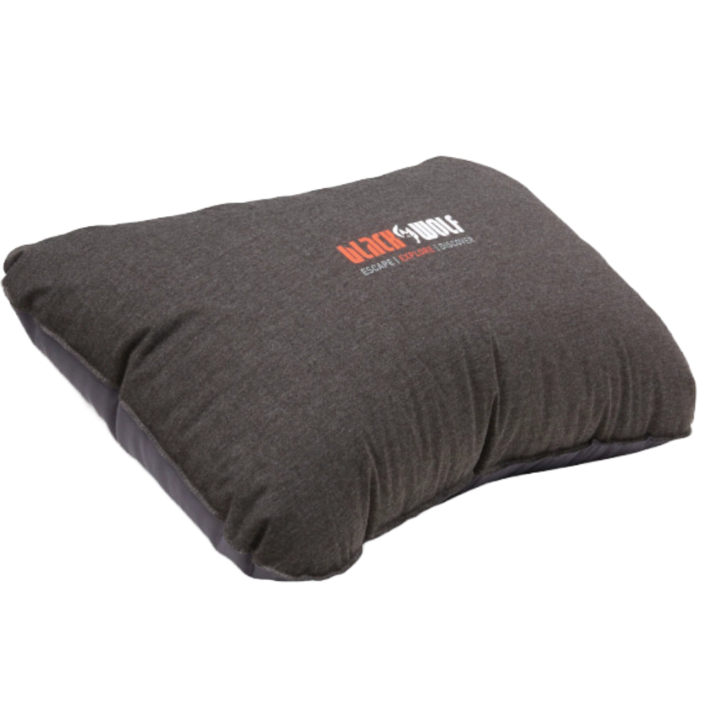 Black Wolf - Comfort Pillow - Marine Blue