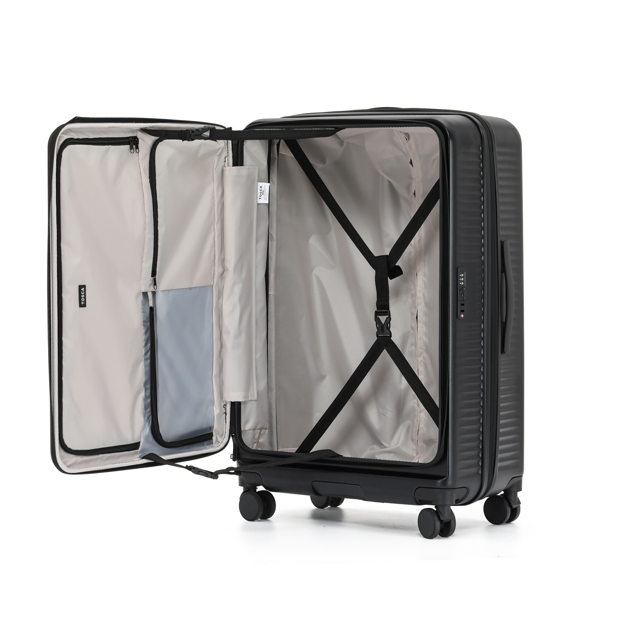 Tosca - TCA225 77cm Large ZEN TOP Lid Opening - Black