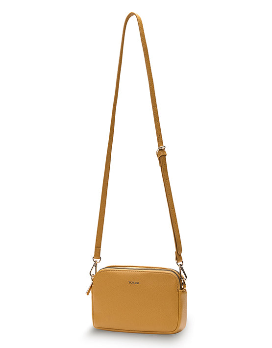 Tosca - TH050 Small Crossbody Handbag - Mustard