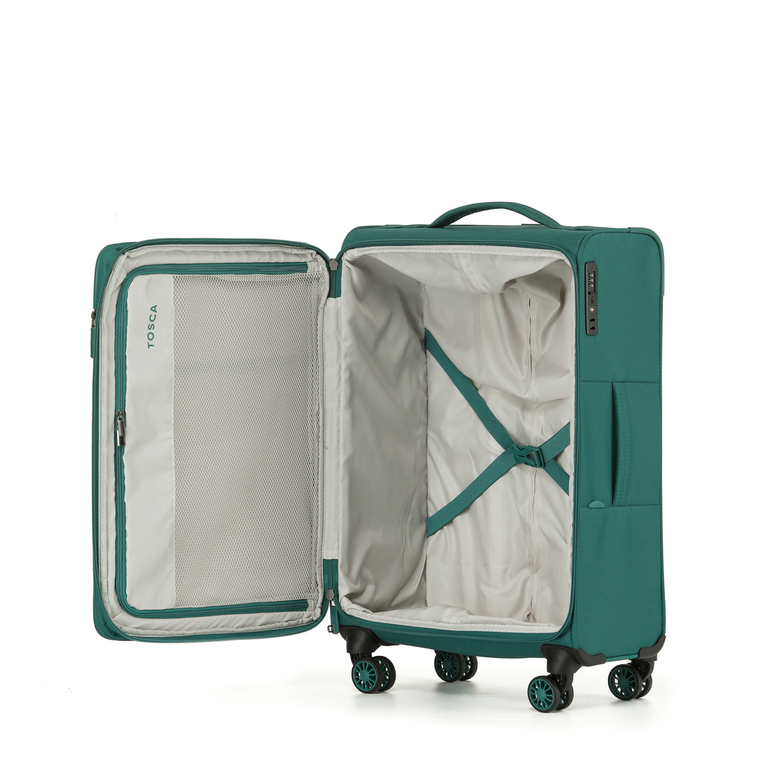 Tosca - SO LITE 67cm medium spinner - Emerald Green