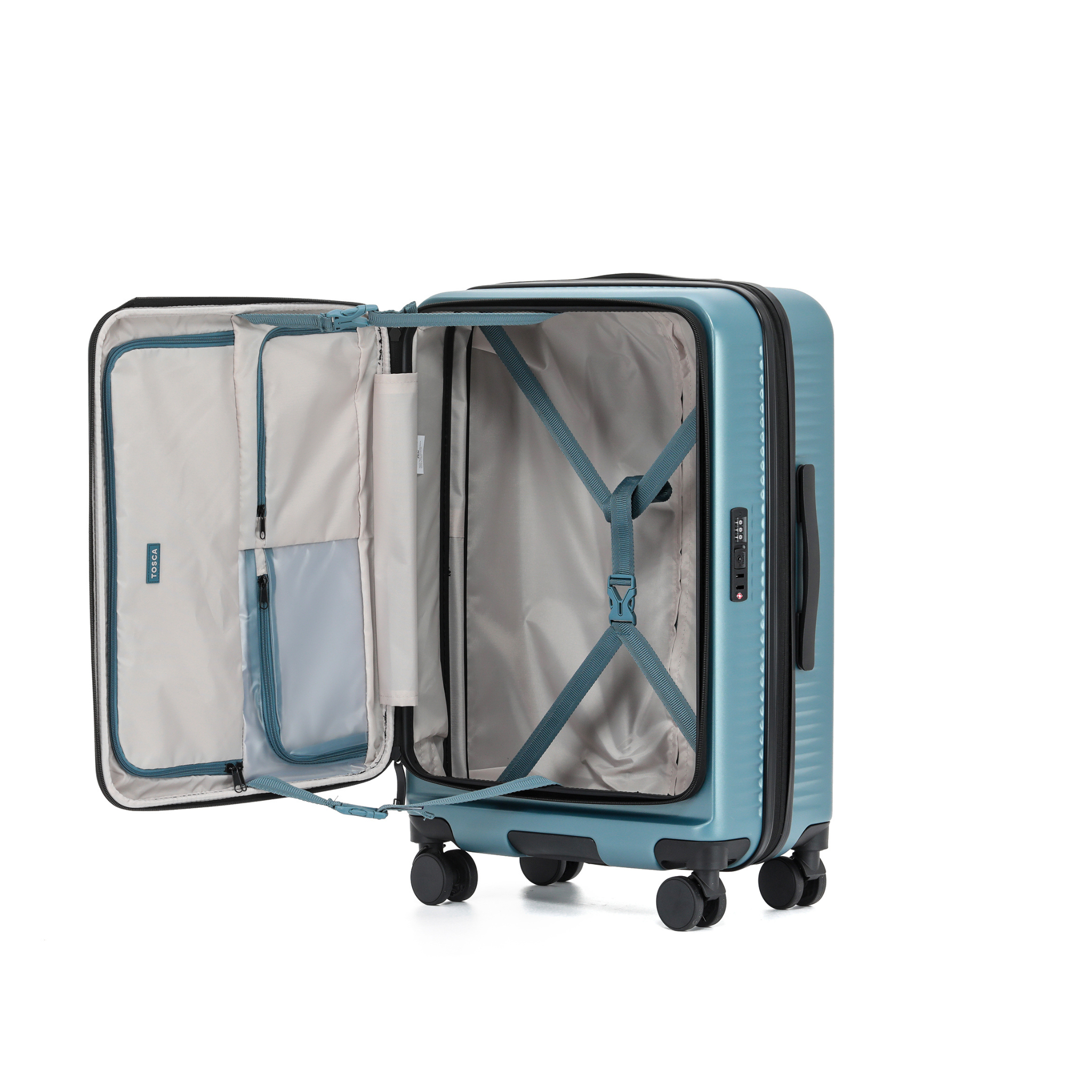 Tosca - TCA225 65cm medium ZEN TOP Lid Opening - Slate – Bags To Go Tosca - TCA225 65cm medium ZEN TOP Lid Opening - Slate – Bags To Go