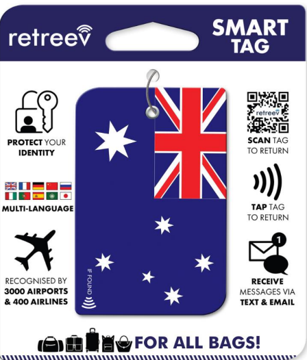 Aust R Tag Retreeve - Smart Tag - Australia – Bags To Go