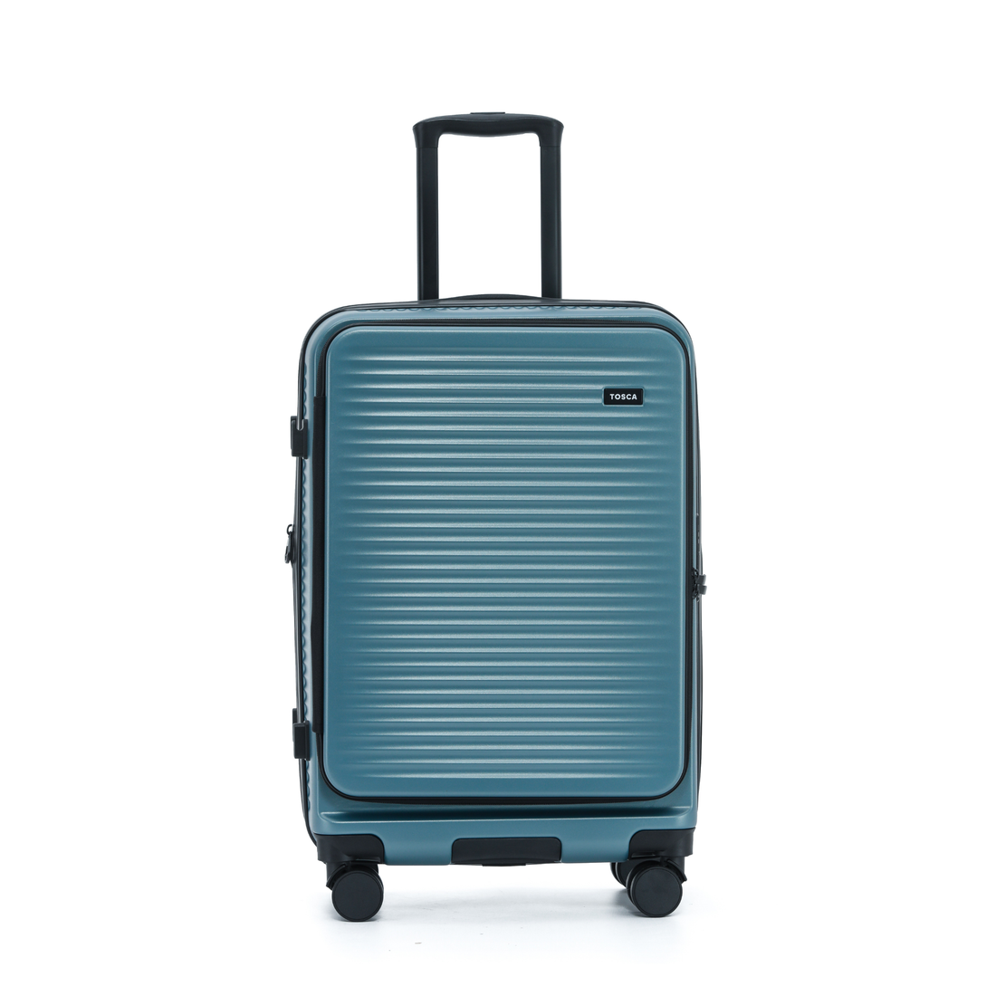 Tosca - Zen Set of 3 (L-M-S) Top Lid Opening Suitcases - Slate