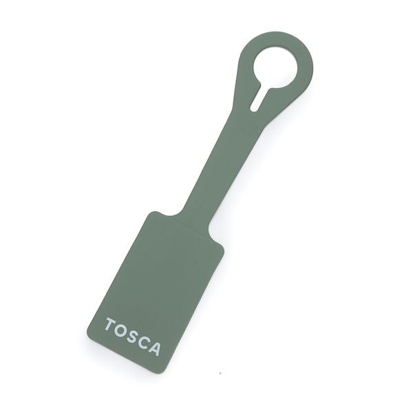 Tosca - TCA065-E Silicone Luggage Tag - Moss