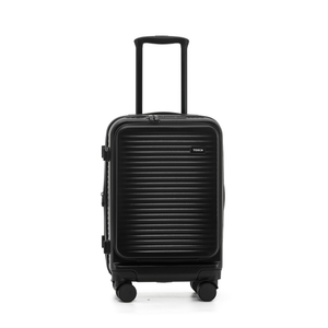 Tosca - ZEN Set of 3 (L-M-S) Top Lid opening Suitcases - Black