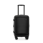 Tosca - ZEN Set of 3 (L-M-S) Top Lid opening Suitcases - Black