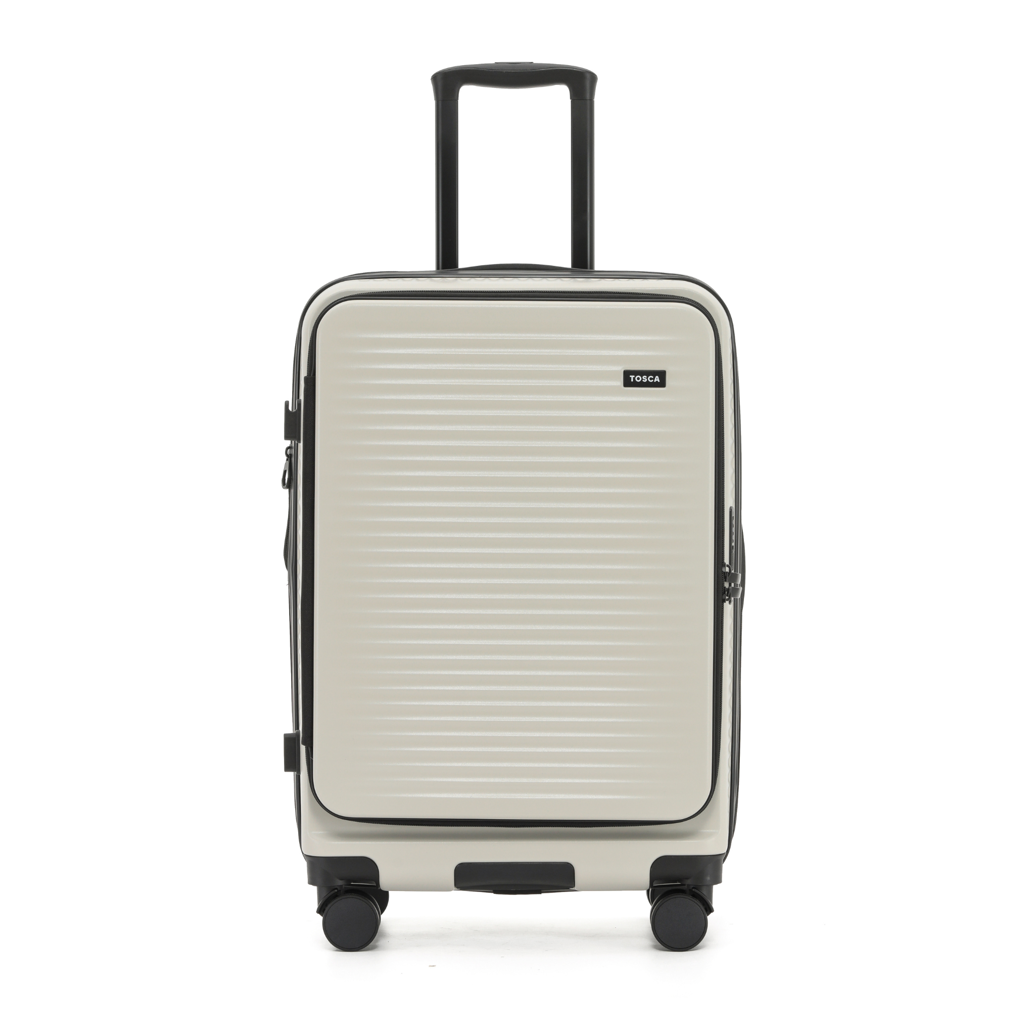 Tosca - ZEN Set of 3 (L-M-S) Top Lid opening Suitcases - Stone