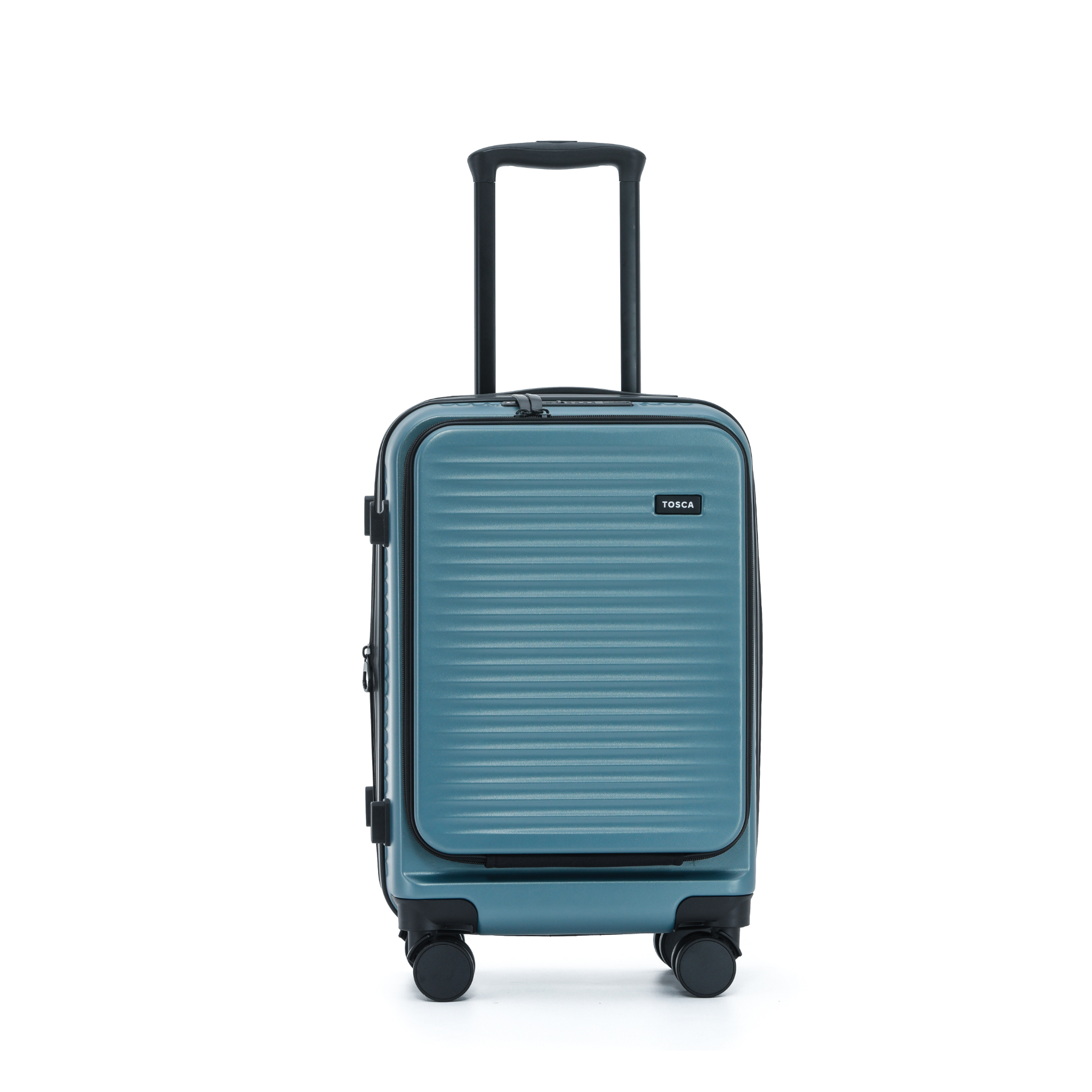 Tosca - ZEN Set of 3 (L-M-S) Top Lid opening Suitcases - Slate