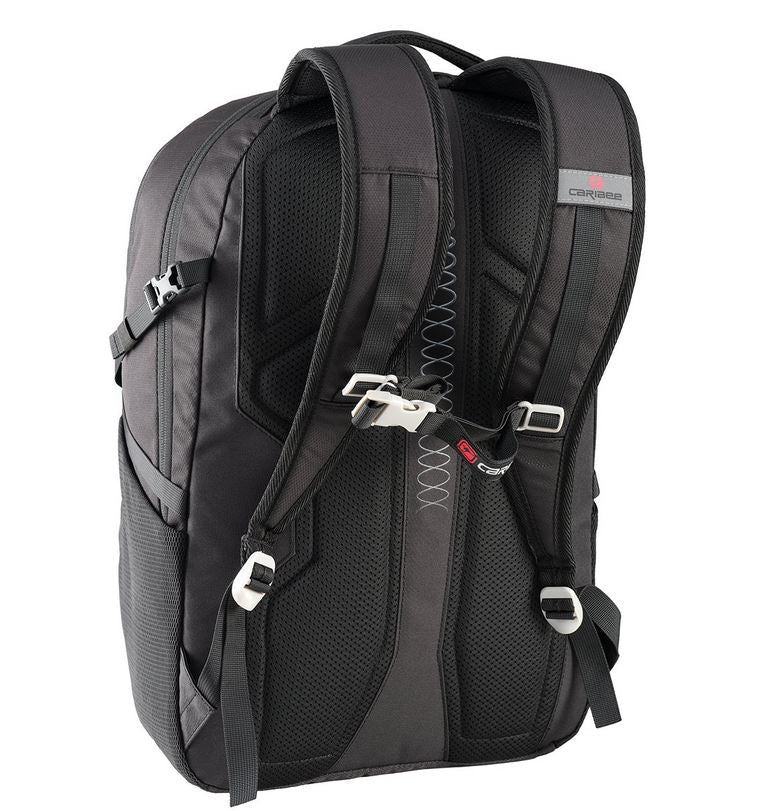 Caribee - Helix 30L 15.4in Laptop backpack - Black - 0