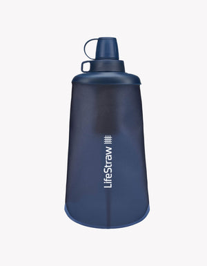 Lifestraw - 650ml Collapsible Squeeze Bottle - Mountain Blue