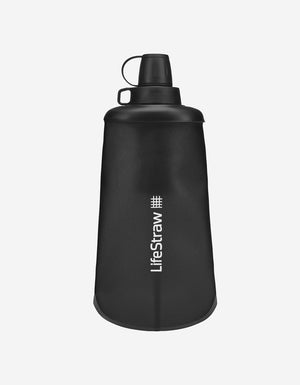 Lifestraw - 650ml Collapsible Squeeze Bottle - Dark Mountain Grey