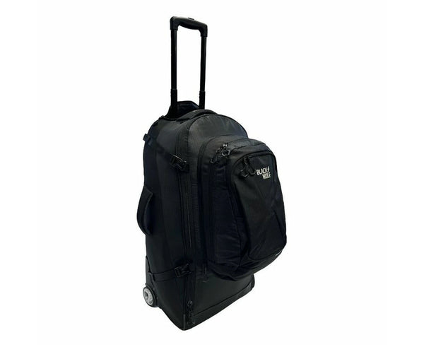 Black Wolf - 85L (+20L) Grand Tour Ii Wheel Bag with Backpack Straps - Deep Well