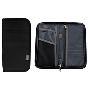 Tosca - TCA010 RFID Document Travel Wallet - Black