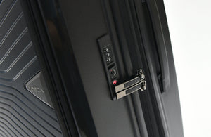 Tosca - Space x 25in Medium Dual Opening Suitcase - Black