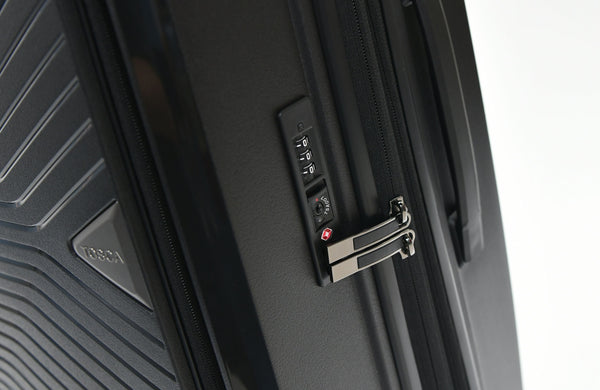 Tosca - Space x 25in Medium Dual Opening Suitcase - Black