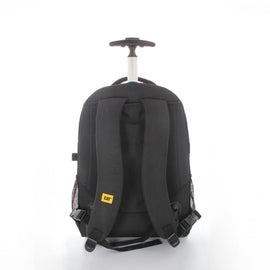 CAT - 84357-01 City Adventure Small Backpack on Wheels - Black - 0