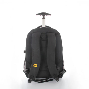 CAT - 84357-01 City Adventure Small Backpack on Wheels - Black - 0