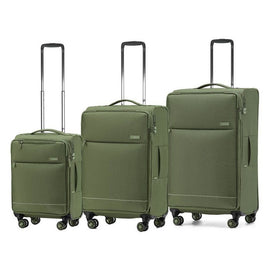 Tosca - SO-LITE AIR5055 set of 3 Suitcases - Khaki