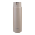 Oasis - 8867 MODA 700Ml Ceramic tripple wall insulated Bottle w Straw - Latte