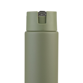 Oasis - 8867 MODA 700Ml Ceramic tripple wall insulated Bottle w Straw - Bolive Green - 0