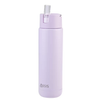 Oasis - 8867 MODA 700Ml Ceramic tripple wall insulated Bottle w Straw - Orchid