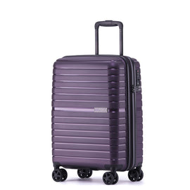 Tosca - TRON TCA812 21in Boxed Carry on Spinner suitcase - Purple