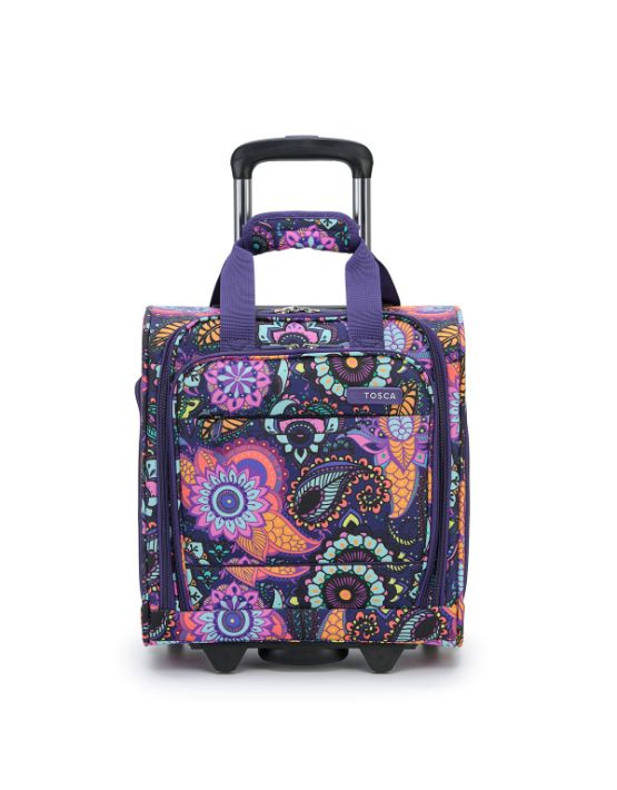 Tosca - AIR5055 Underseat Trolley case - Paisley