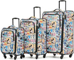 Disney - DIS022 Comic Soft - Set of 3 Suitcases