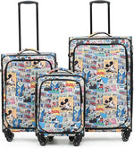 Disney - DIS022 Comic Soft - Set of 3 Suitcases