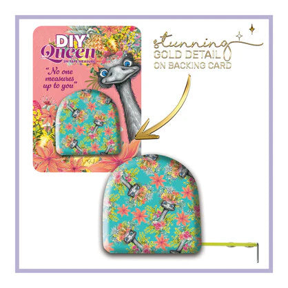 Lisa Pollock - TMP02 3m Tape Measure - Happy Emu