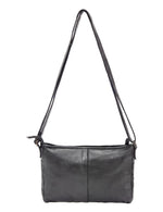 Saddle & Sash - A0003 Jindabyne Sm Woven Leather handbag - Black