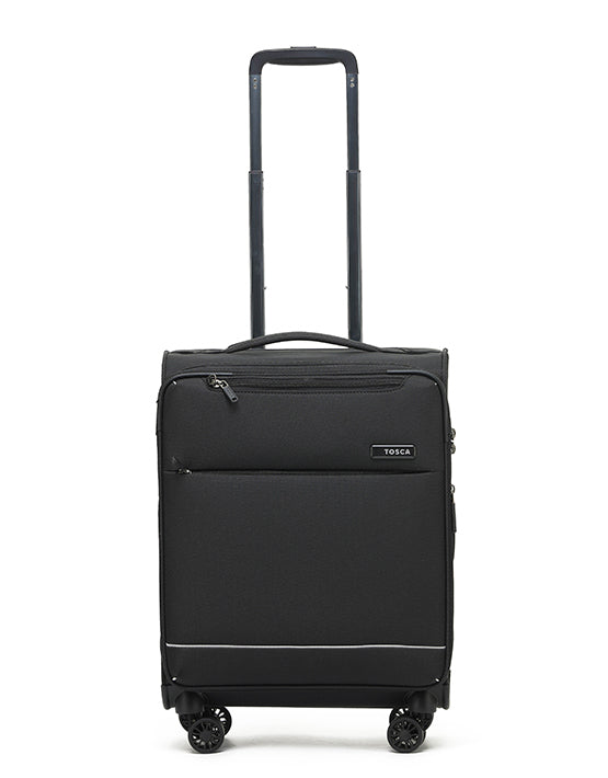 Tosca - AIR5055 Underseat Trolley case - Black