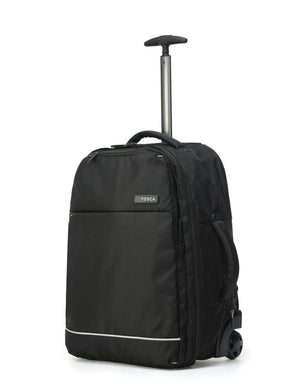 Tosca - AIR5055-TB Trolley backpack - Leopard